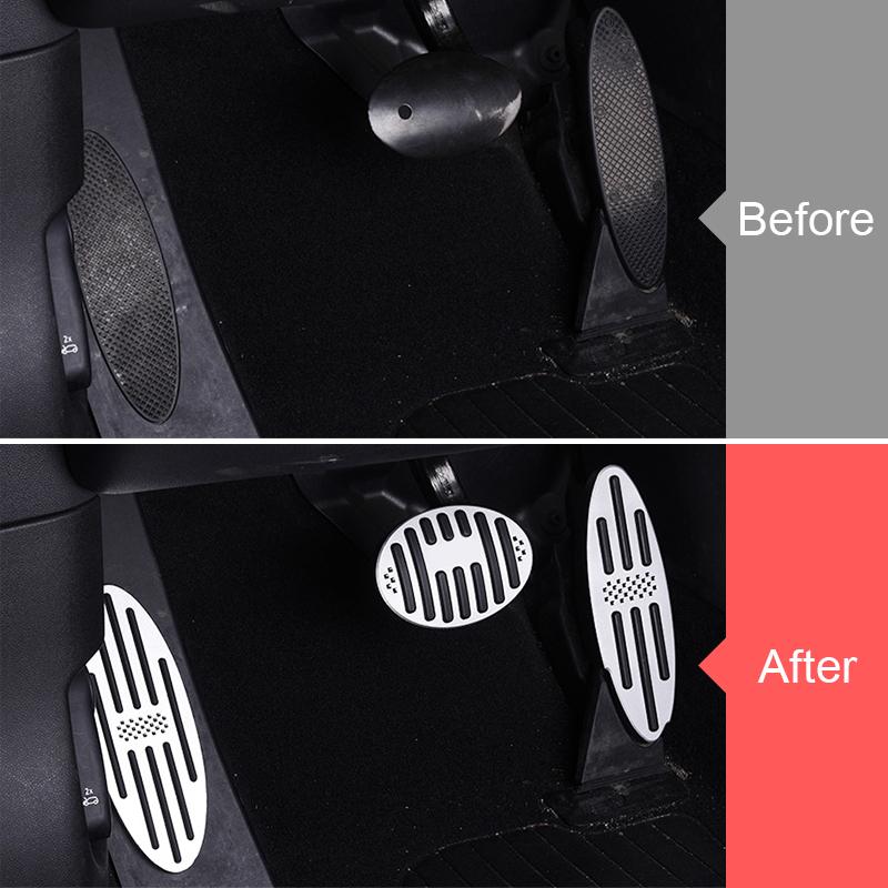 For MINI Cooper S One Hatch Hardtop Countryman Clubman JCW R56 R60 F54 F55 F56 F60 Car Accelerator Brake Footrest Pedals