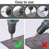 Step Drill Bits 5PCS HSS Titanium Step Drill Bit Set Covering 50 Sizes High Speed Steel Step Bits for Metal DIY Lovers