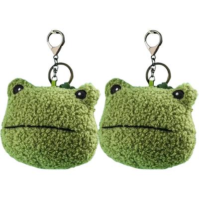 [Suyasuwa] Lot de 2 Porte-monnaie Grenouille, Mignons Porte-monnaie Animaux