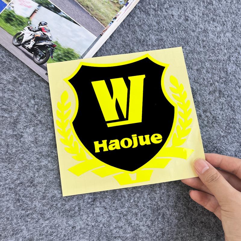 Светоотражающие наклейки для ветрового стекла Haojue UHR150, AFR125 и TR300