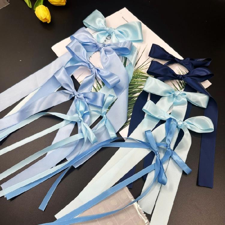 Multipurpose Silk Bowknot 25x9cm For Wall Window Display Birthday Celebration Wedding Backdrop Decoration Making Wreath