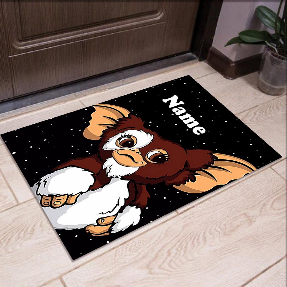 Custom Name Gremlins Printed Carpet,Rug for Office Chair Living Room Bedroom Kitchen Room Decor Gifts.