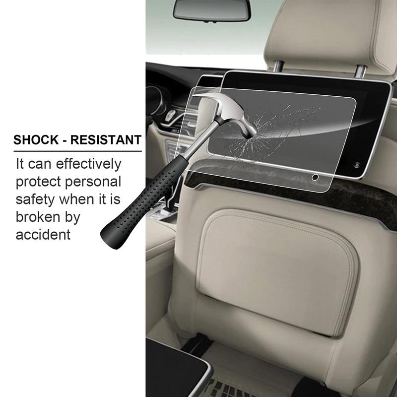 For BMW 7 Series/X5/X6/5 Series Rear Seat TV Screen Protector, Tempered Glass Film, Anti-Scratch, Anti-Fingerprint