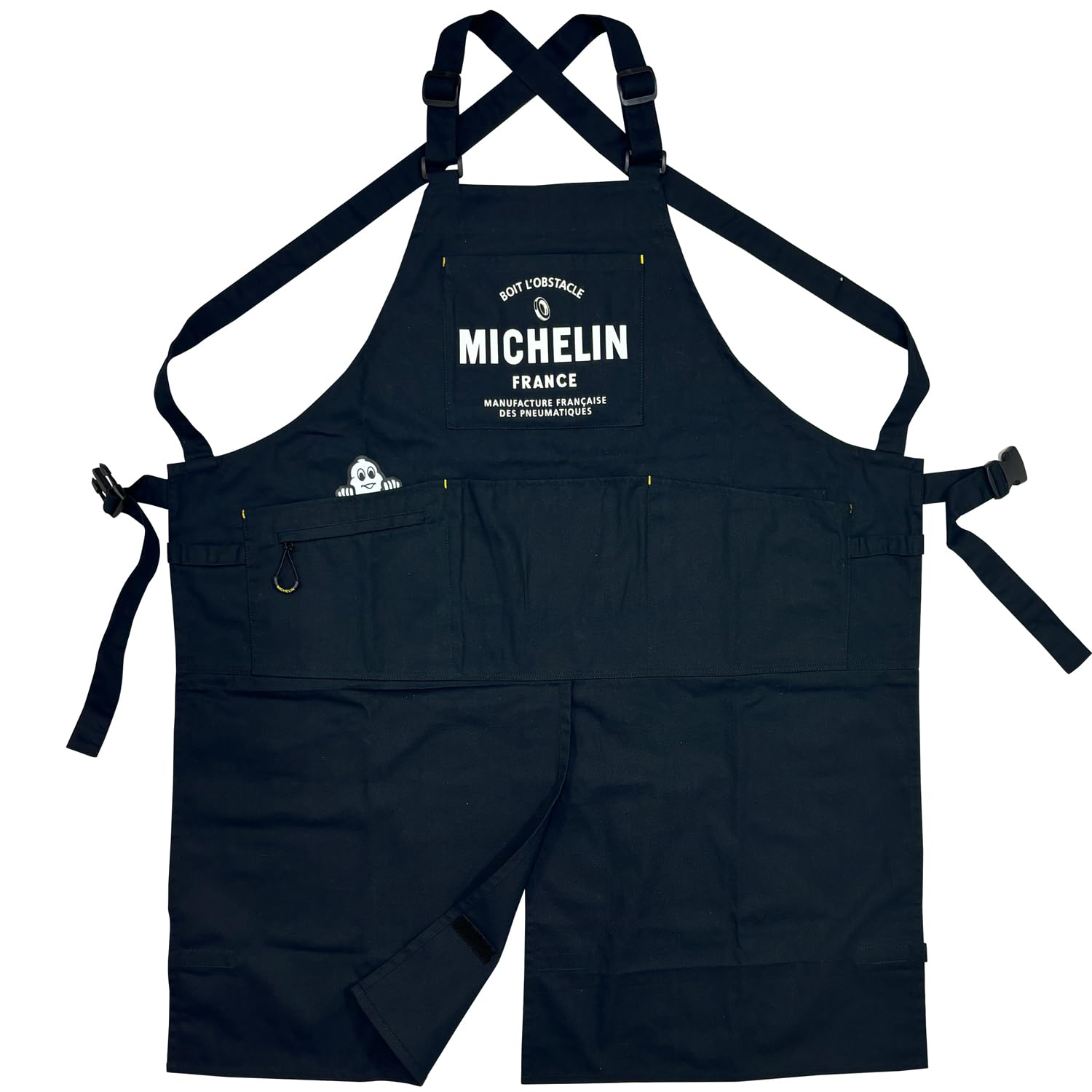 

Michelin Work Apron 226625 Navy, Chest Width 23cm, Body Width 78cm, Length 94cm