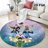 Hunter X Hunter Round Area Rug Carpet Rug For Living Room Bedroom Sofa Playroom Decor Nonslip Floor Mat