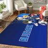 1pc Blue Lock Team Spirit Rug, Office Carpet Indoor Outdoor Entrance Doormat, Non-Slip Soft And Comfortable, Living Room. Q714051