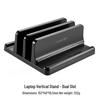 Laptop Vertical Stand and Desktop Storage Rack Bracket