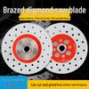 Double-Sided Diamond Grinding Disc for Quartz, Marble, and Stone Flooring.