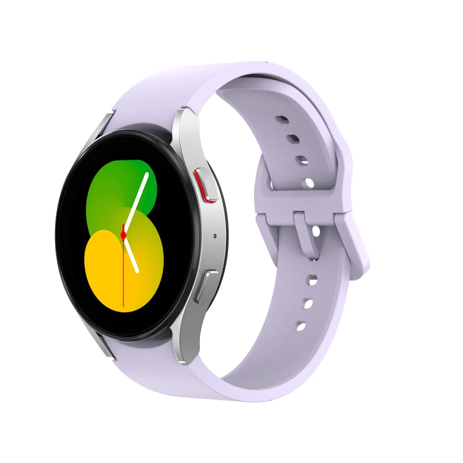 

Silicone Strap For Samsung Galaxy Watch 5/4/6/7 44mm 40mm Pro 45mm Bracelet Wristband For Galaxy Watch 6 Classic 47mm 43mm Belt Galaxy 6--6 Classic