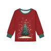 Children's Fashion Suit Skirt Round Neck Long Sleeve Top Pants