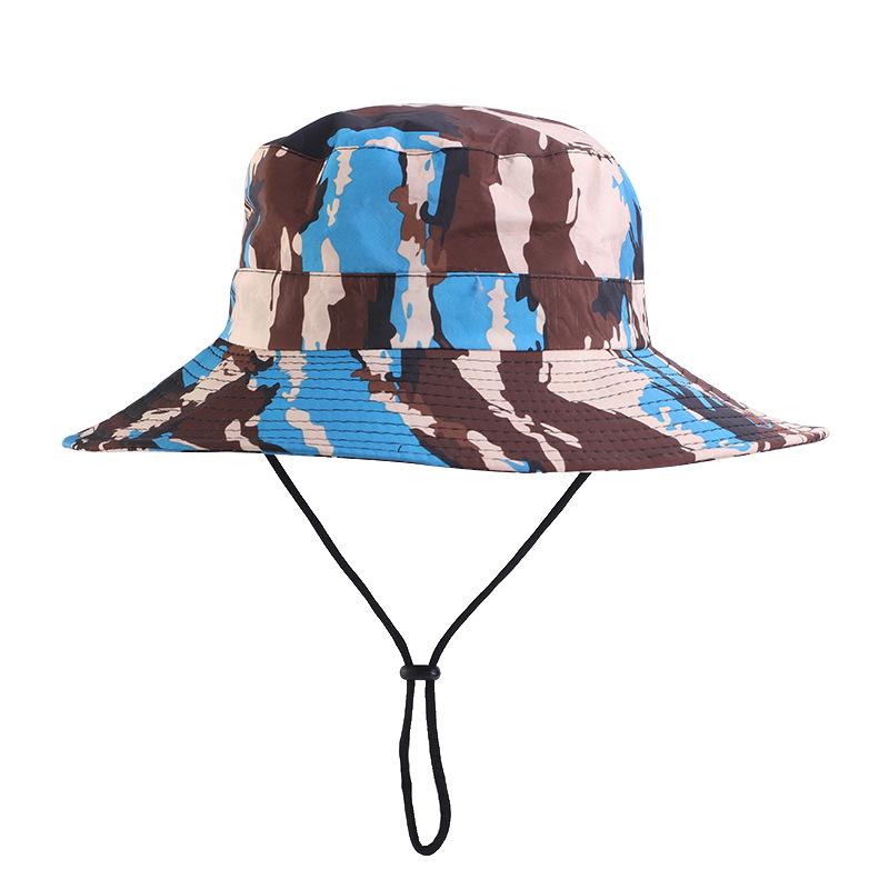 Hat Men's and Women's Summer Sun Hat Sun Protection Foldable Men's Outdoor Hat Travel Basin Hat Waterproof Bucket Hat PM-