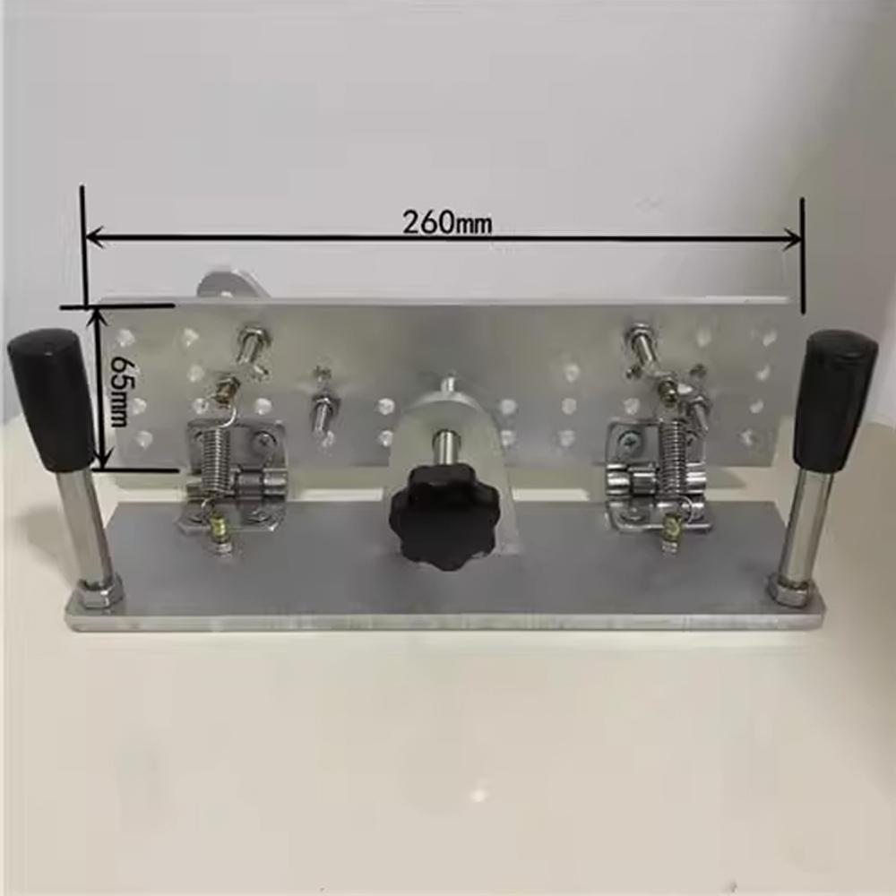 Universal Manual Knife Sharpening Jig for Belt Sander, Professional Metal Fixed Angle Sharpening Locator Holder
