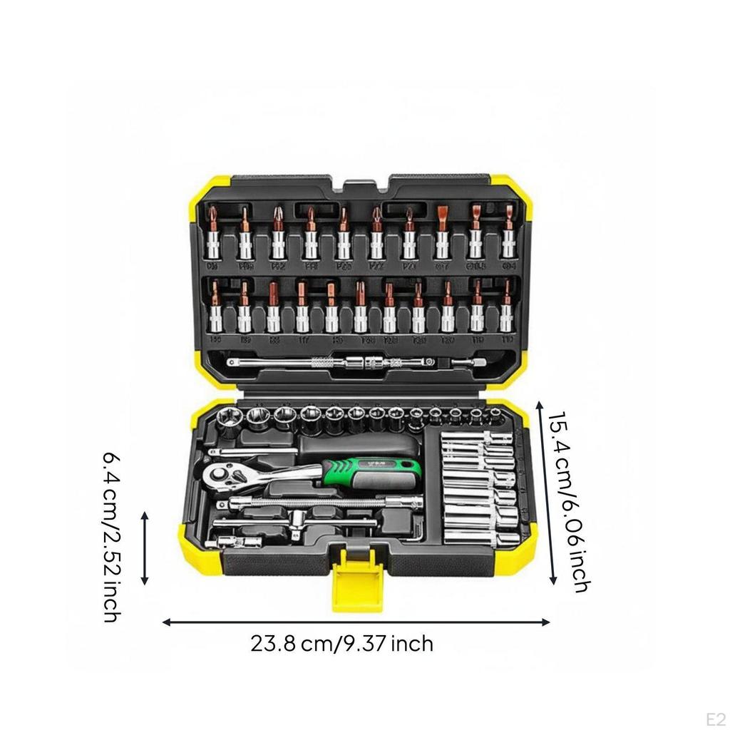 Auto Repair Tool Set Various Sizes Sockets Specialist HighStrength Alloy Steel