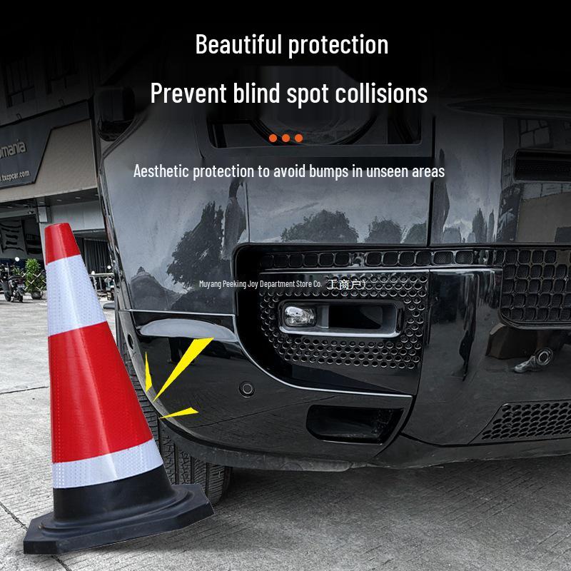 Protezione paraurti anteriore per Land Rover Defender 90/110 2020-2025: Protezione angolare e Decorazione