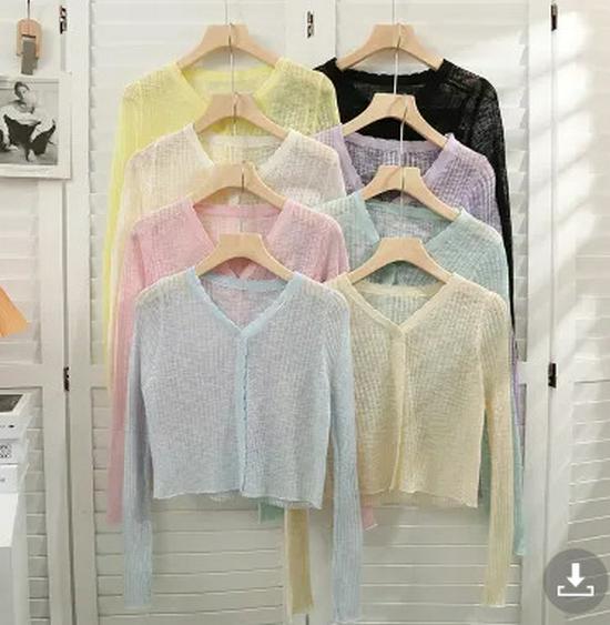 

Черный кардиган с длинным рукавом из ледяного шелка: Легкий летний вязаный топ, рубашка для кондиционера, шаль для защиты от солнца для женщин. One Size [75-120 lbs] розовый