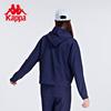 Kappa Hoodie Spring and Autumn Women's Sports Hoodie Casual Striped Cardigan Coat