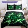 Set Lenzuola Stampato Calcio Real Betis 3 Pezzi, Comodo Set Copripiumino per Camera da Letto Amico della Pelle
