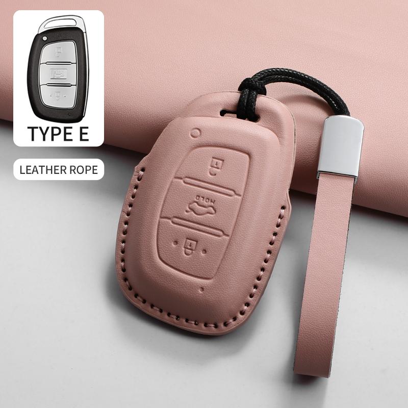 Cortex Car Key Case Cover Protector Shell Fob Accessories For Hyundai Accent Santa Fe Palisade Santafe Dn8 Grandeur Azera HG