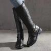 Winter New Style Boots Fashion Comfort Waterproof Classic Solid Color Long Boots Women's Over-the-Knee Boots Botas De Mujer