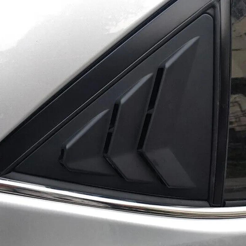 For Toyota Corolla 2014 2015 2016 2017 2018 Rear Window Louver Shutter Cover Side Vent Trim Windshield Cover Car Accessories