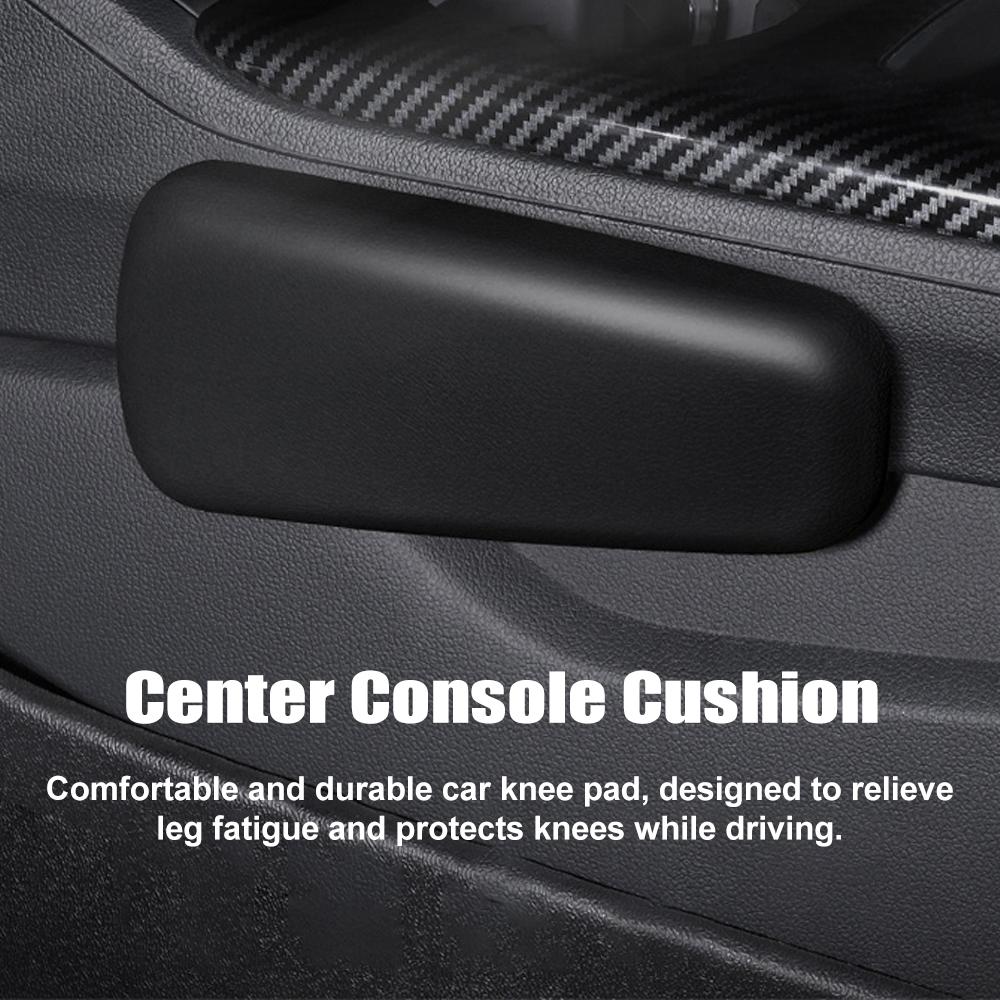 

Car Center Console Pad Knee Cushion Armrest Support for Driving Comfort Black Beige