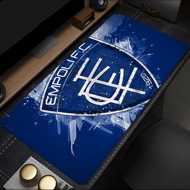 Empoli Wappen Design Mauspads, Gummiunterseite, Mauspads für Gamer und Bürogebrauch, Gaming Schreibtisch, Leicht zu reinigende Matte Weihnachtsgeschenke für Fans