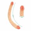 Obrovské dildo 21/43/56 cm Super realistické erotické hračky na měkký penis s dvojitou hlavou pro ženy Muži