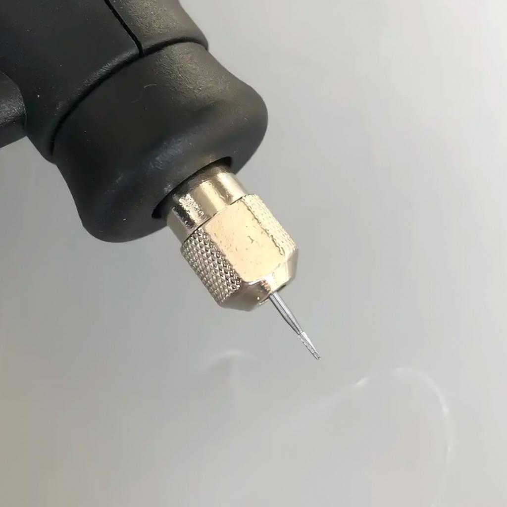 Windshield Repair Drill Bit Set with Four Tapered Carbide Tools At 1mm Size