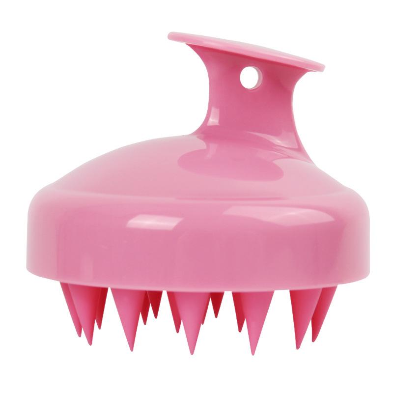 Silicone Scalp Massage Brush with Anti-Dandruff and Anti-Itch Properties for Haircare and Meridian Massage