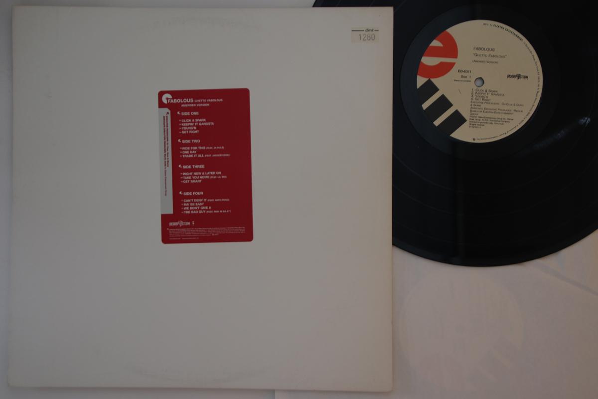 

LP Record FABOLOUS - Ghetto Fabolous ED6311 ELEKTRA 2001 US Rap & Hip-Hop/R&B Used