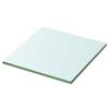 VidaXL Panneaux d'étagère 2 pcs Verre Transparent 30 x 25 cm