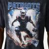 Chemise Oversized - NEW ERA - New England Patriots - 100% Coton - Manches Courtes - Noir/Bleu