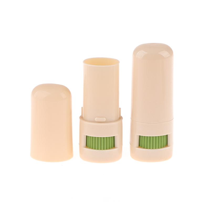 

1 шт. 7 г Пустой пластиковый контейнер для дезодоранта Выкручивающийся твердый тюбик для DIY антиперспиранта, бальзама для ароматерапии, средства от комаров зелёный