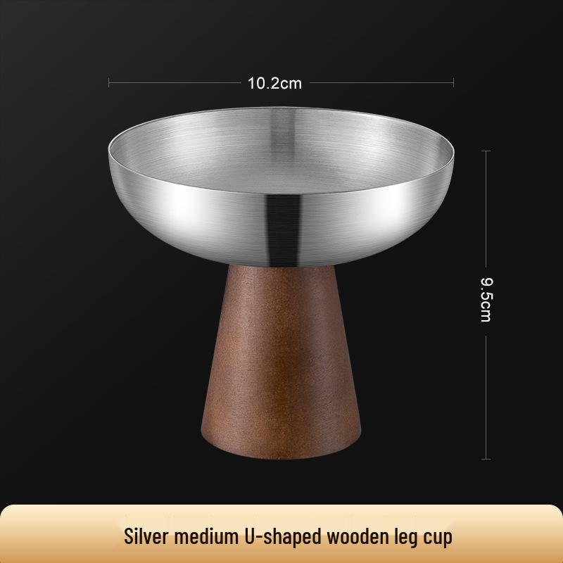 Stainless Steel High-Footed Ice Cream and Dessert Cup