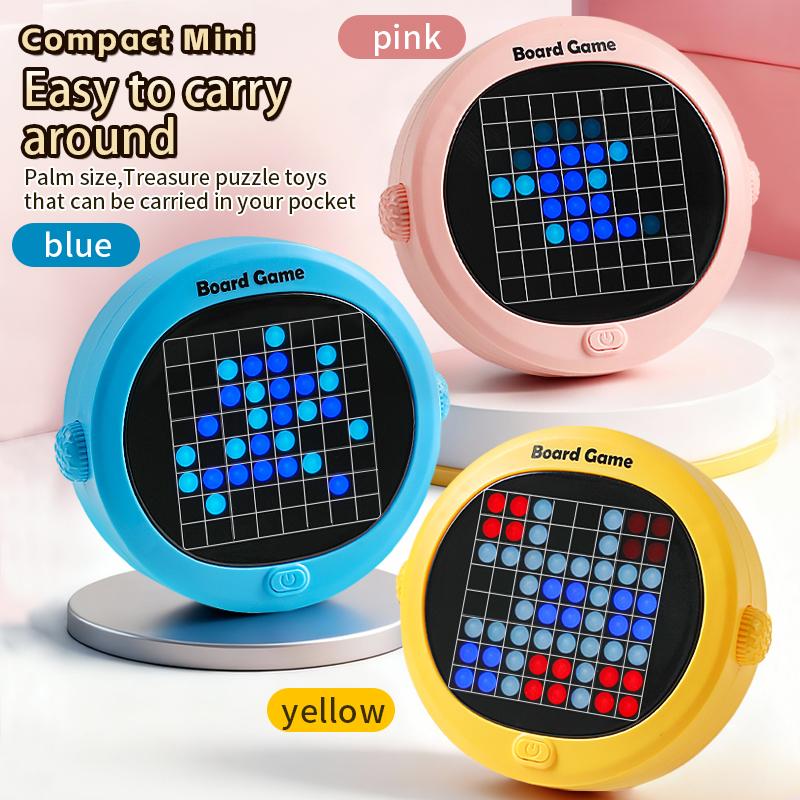Electronic Reverse Gomoku Board Game - AI Human Machine & 2-Player Double Mode,Enhance Logical Thinking & Focus
