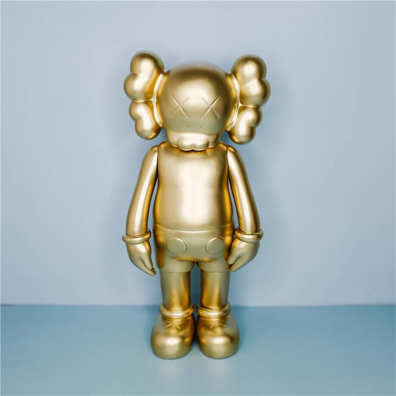 Kaws Semi-Dissected Bear Figure Ornament - Trendy Decorative Toy for Living Room Collection Gift