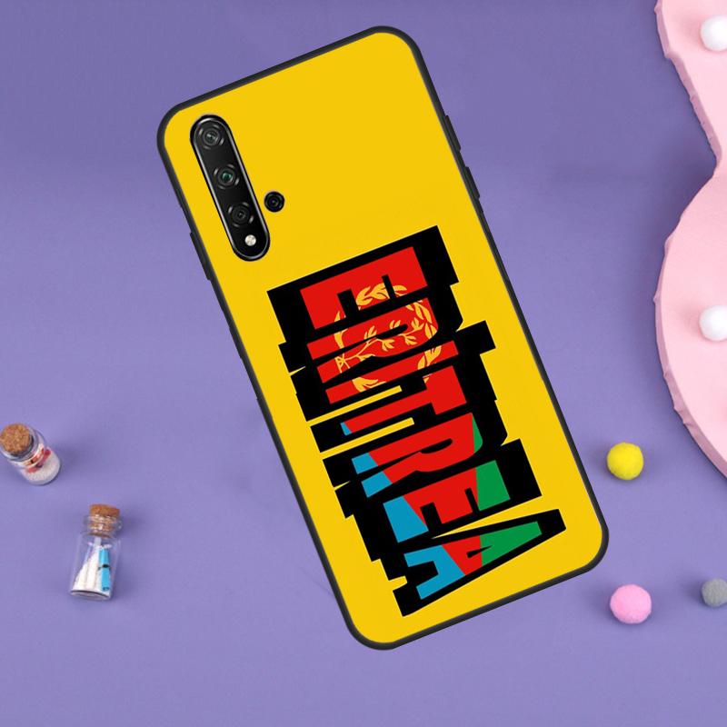 Eritrea Flagge Fall Für Huawei Nova Y70 Y60 Y61 Y90 Y91 5T 9 10 SE 3i 8i 11i 11 Pro P20 P40 P30 Lite Abdeckung