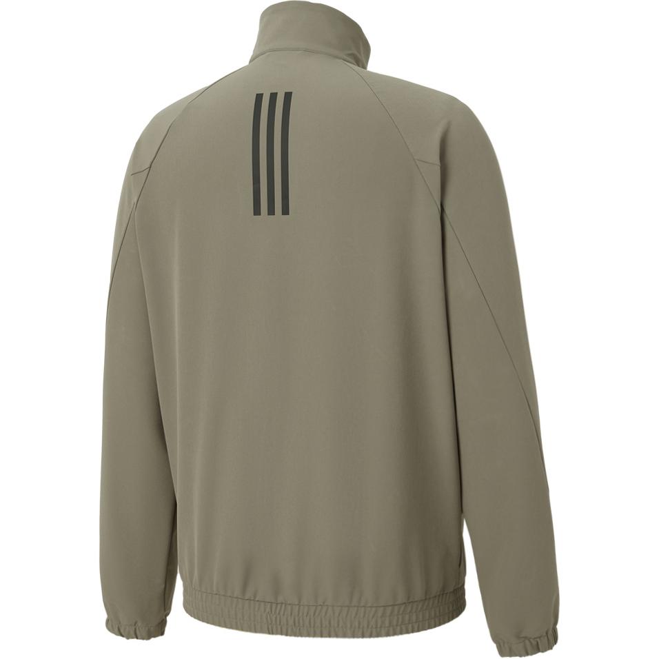 Adidas Jackets Men's Tan Stand Collar Moderate JM2244-
