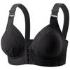Bra Front Buckle Type Fixed Cup Without Steel Ring To Close the Breast Mother Vest Type Gathering Underwear Women's Bra In the Elderly