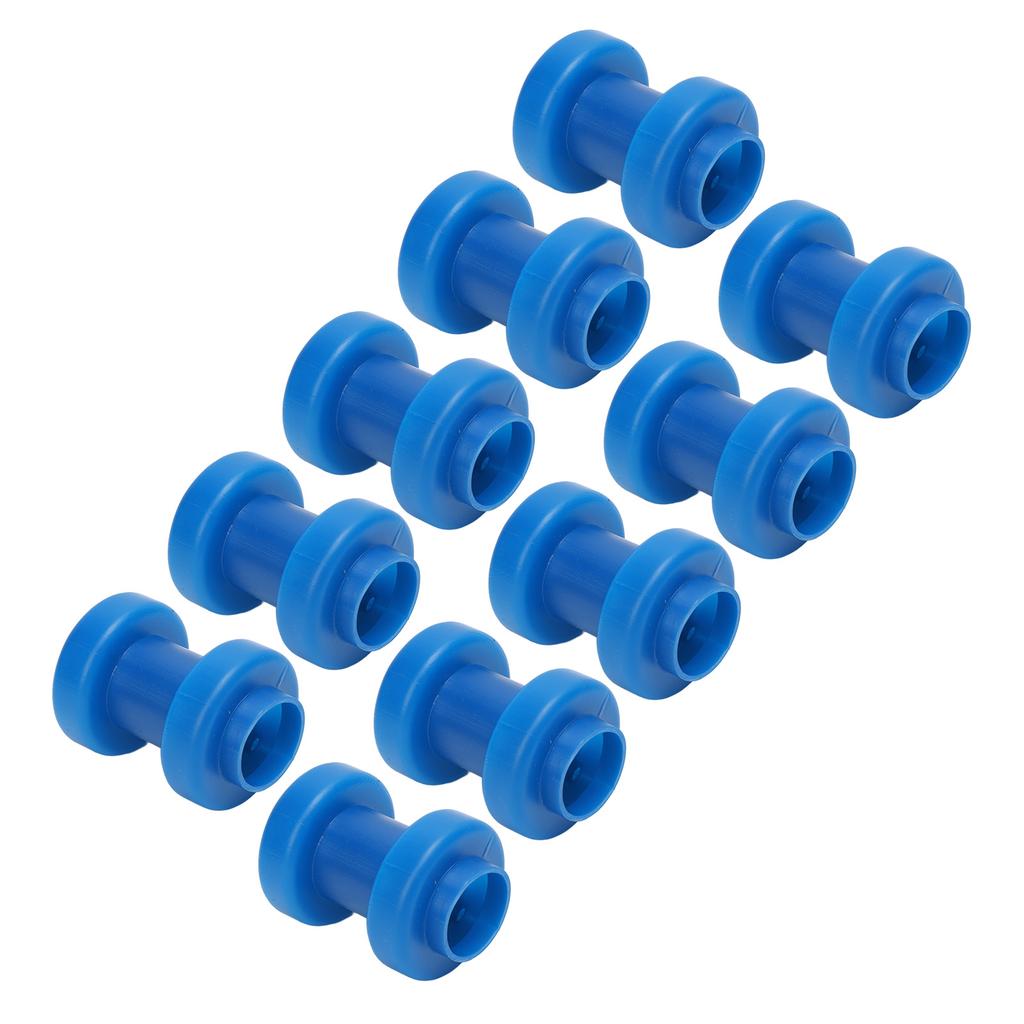 10Pcs Trampoline Enclosure Pole End Cover ABS Trampoline Pole Hat for Safety Net