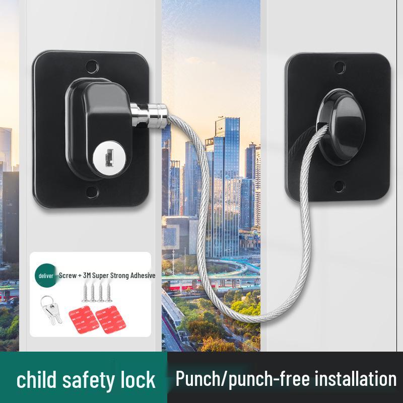 

Самоклеящийся детский предохранитель для ящиков и дверей