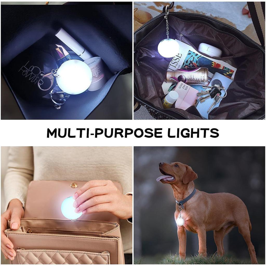Lighting Star Bag Pendant Small LED Bookbag Light Suitable Touch Sensor Light Rechargeable LED Lamp For Students and Outdoor Enthusiasts Present