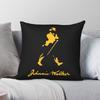 Johnnie Walker Gold Laber Square Pillowcase Polyester Linen Velvet Creative Zip Decorative Pillow Case Room Cushion Cover