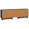 TV Stand in Black 150 x 31 x 50 cm Particleboard