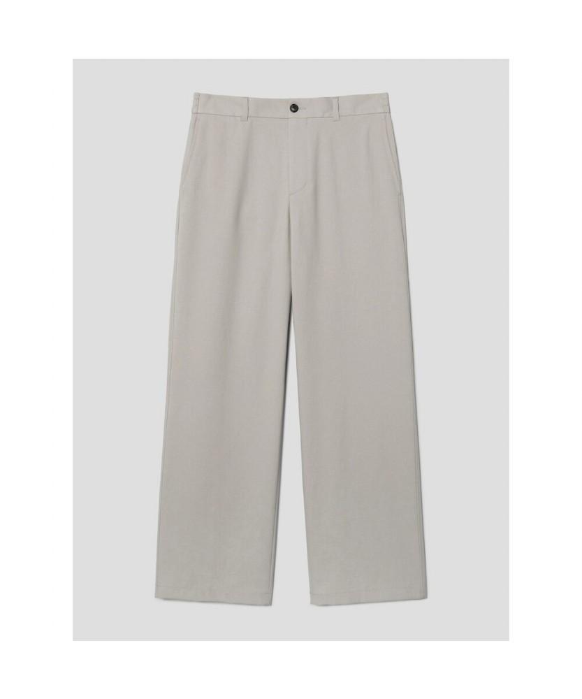SHIFT.G Semi Wide New Fit Setup Pants Beige