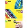 1.5M/2M/3M Large Dog Rope Round 1.2CM Nylon Pet Leash Strengthen Reflective Rope Walking Dog Traction Collar Harness Dog Lead