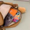 Cartoon cute capybara small backpack 2025 new girl student versatile creative kapibara diagonal span storage bag
