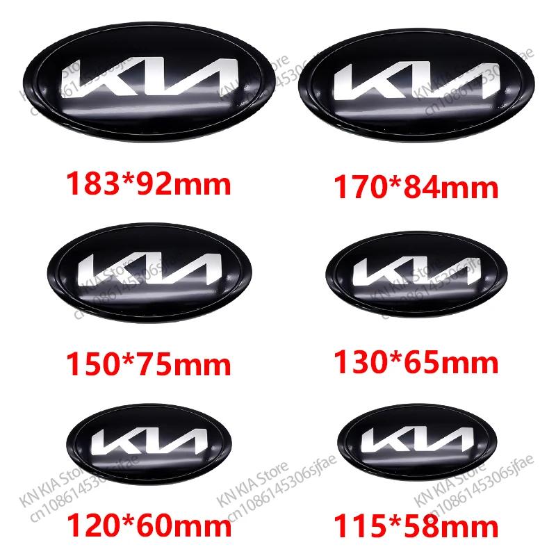 2026 Hot Car Sticker 1pc KIA 15cm 13cm 12cm 11.5cm 17cm 18.3cm For Car Front Head Hood Bonnet Emblem Rear Tail Bumper Trunk Stic
