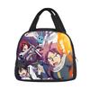 FAIRY TAIL Lunch Bag Cartoon Anime Printed Student Boys and Girls New Style Lightweight, Small, Large Capacity, Versatile