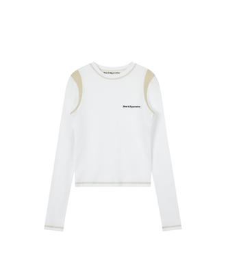REST&RECREATION Coloration Top - White